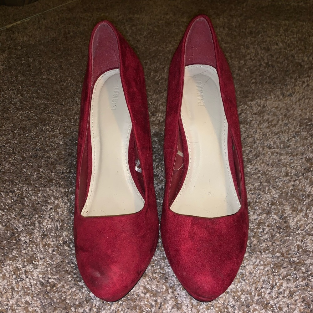 Forever21 Red Pumps